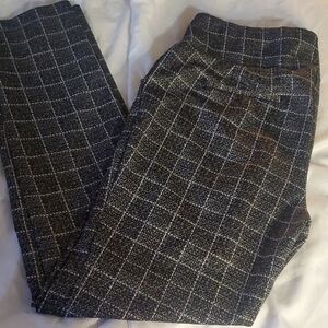 Plaid Patterned Pants
